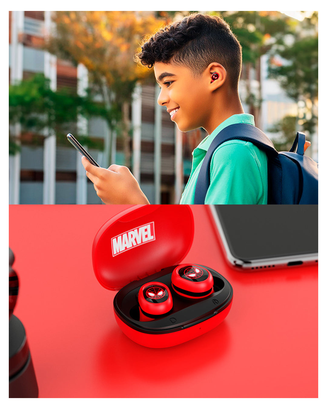 Audífonos Inalámbricos - Spiderman Miles Morales